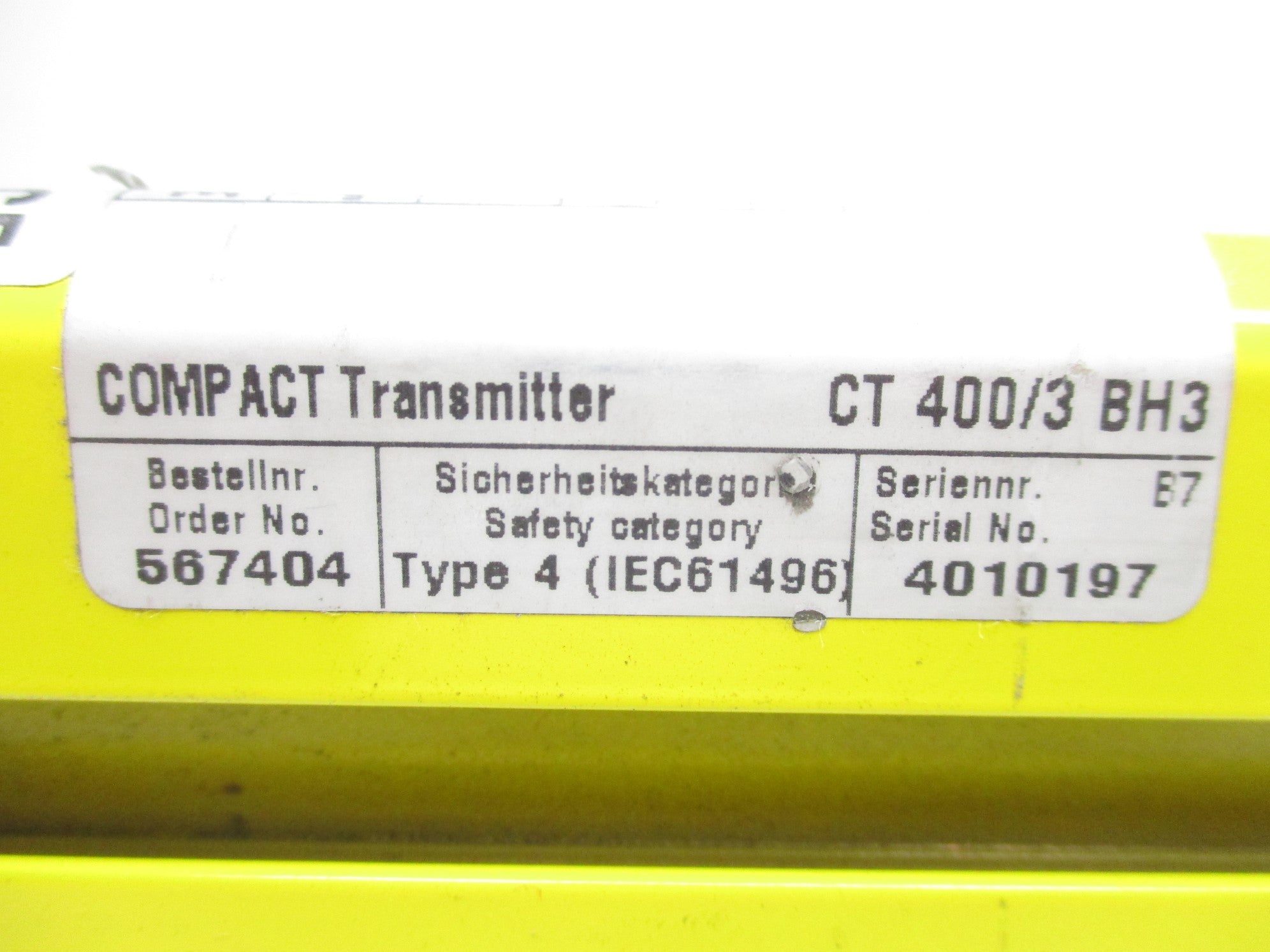 LEUZE CT400/3BH3 NSNP