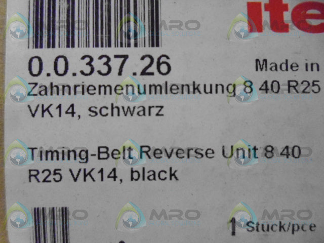 ITEM 0.0.327.26 TIMING-BELT REVERSE UNIT *NEW IN BOX*