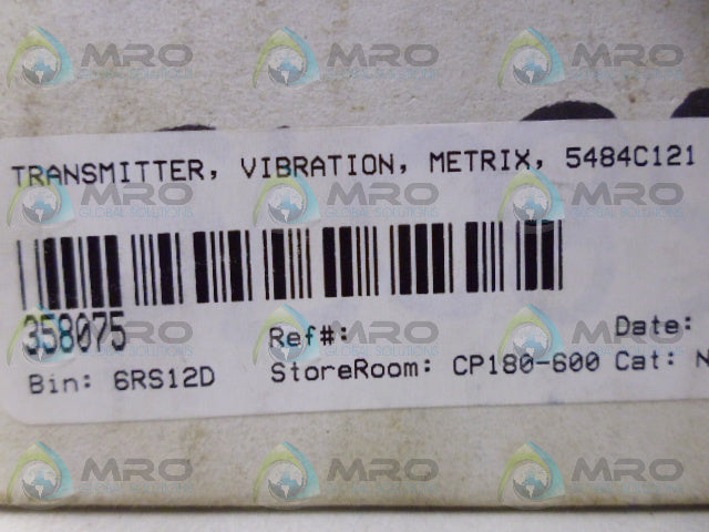 METRIX 5484C-121 VIBRATION TRANSMITTER *NEW IN BOX*