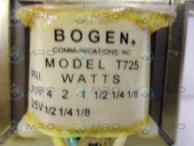 BOGEN T725 LINE MATCHING TRANSFORMER *NEW IN BOX*