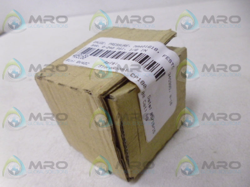 FESTO 345395 PRESSURE GAUGE *NEW IN BOX*
