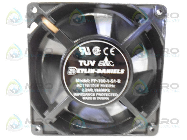 ETLIN-DANIELS FP-108-1 AXIAL FAN *NEW IN BOX*