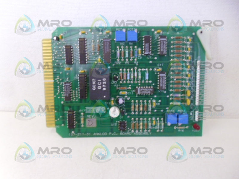 CONAIR 107-211-01 ANALOG CARD *NEW NO BOX*