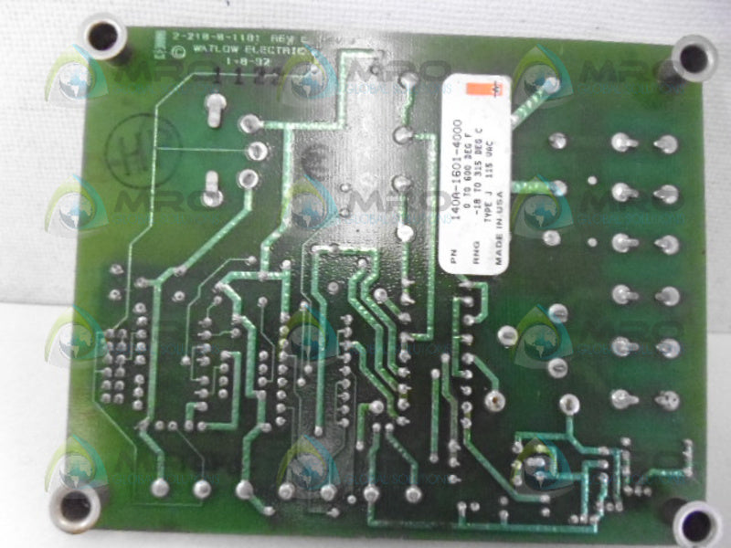 WATLOW A007-1298 TEMPERATURE CONTROL BOARD *USED*