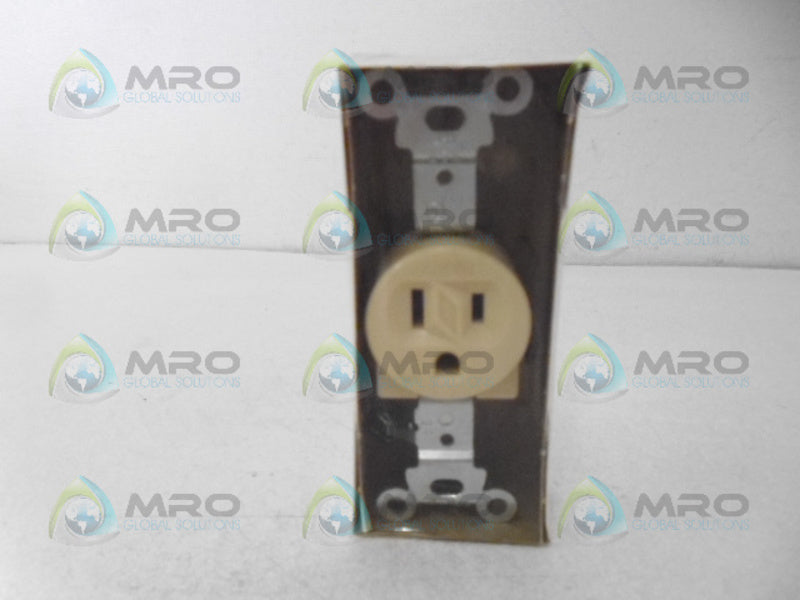 ARROW HART 5251 SINGLE RECEPTACLE 15A 125V *NEW IN ORIGINAL PACKAGING*