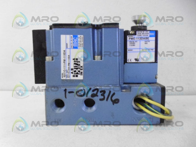 MAC 6211C-111-PM-113DA SOLENOID VALVE *NEW NO BOX*