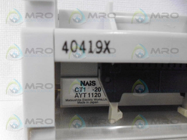 NAIS CT1-20 CONNECTOR TERMINAL *NEW IN BOX*
