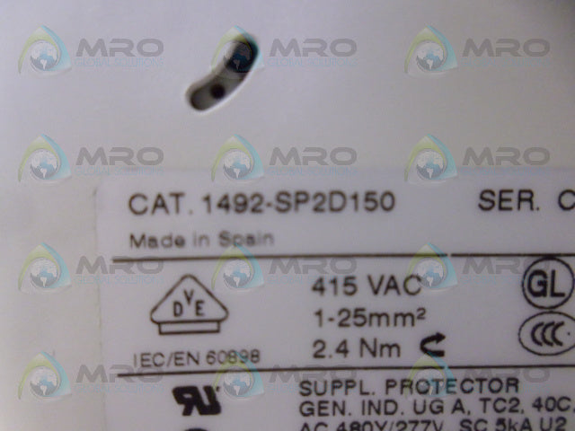 ALLEN BRADLEY 1492-SP2-D150 SER.C CIRCUIT BREAKER *NEW IN BOX*