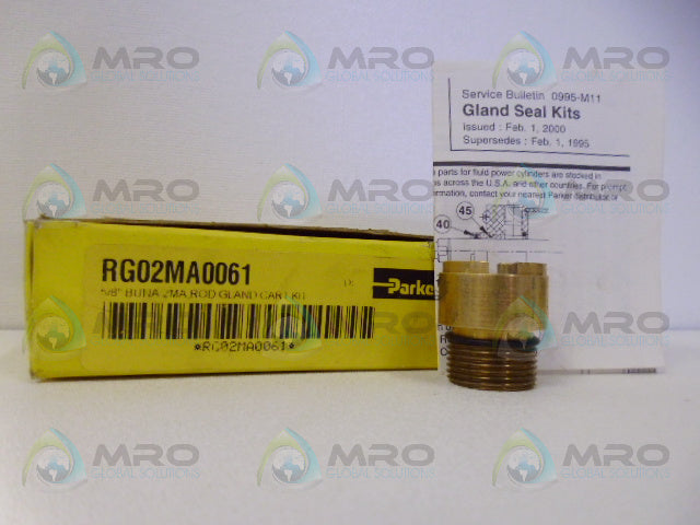 PARKER RG02MA0061 ROD GLAND CARTRIDGE KIT *NEW IN BOX*