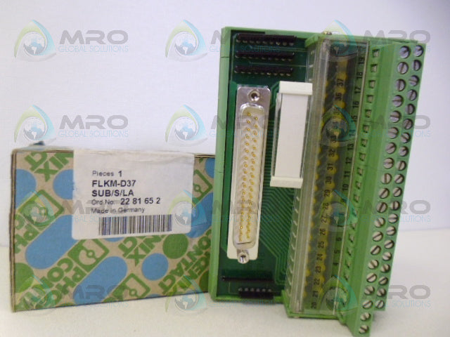 PHOENIX CONTACT 2281704 SUB/S/LA TERMINAL BLOCK MODULE *NEW IN BLOCK*