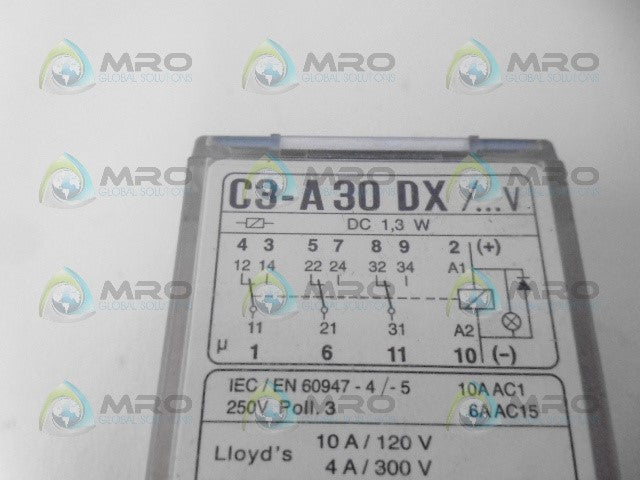 RELECO C3-A30DX POWER RELAY DC24V *NEW NO BOX*