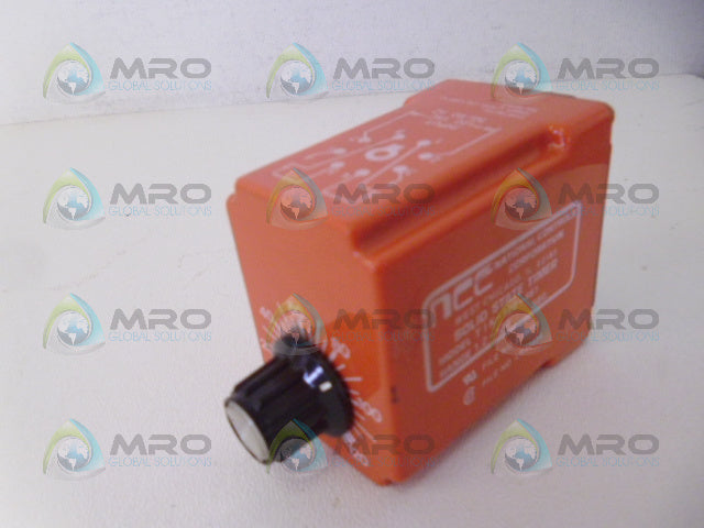 NCC T1K-120-461 SOLID STATE TIMER 1.2-120 SEC. *USED*