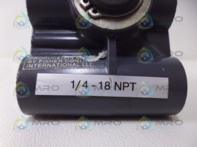 FISHER 1/4-18 NPT POSITIONER *NEW NO BOX*
