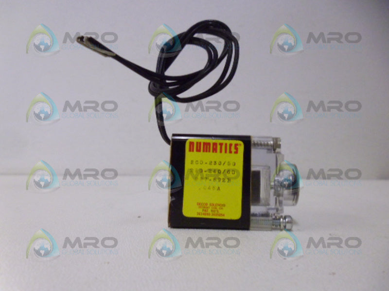 NUMATICS 227-892B SOLENOID COIL *NEW NO BOX*