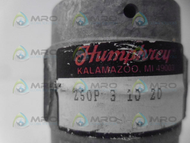 HUMPHREY 250P31020 VALVE 3-WAY *NEW NO BOX*