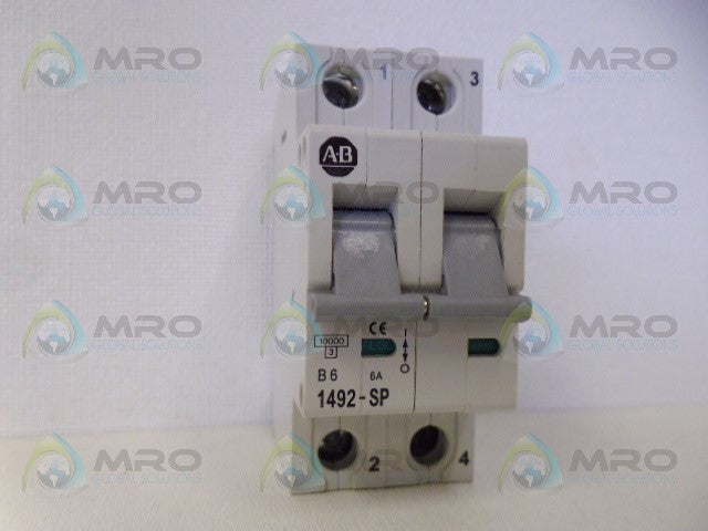 ALLEN BRADLEY 1492-SP1B060 SER. C CIRCUIT BREAKER 6A *NEW IN BOX*