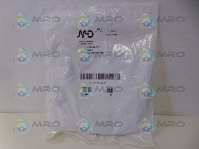 AUTOMATION DIRECT CD12M-0B-070-A1 CABLE/CABLE CONNECTOR *NEW IN FACTORY BAG*