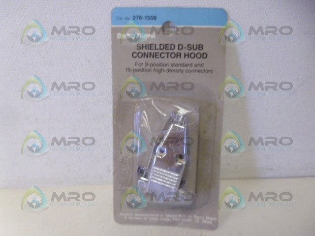 RADIO SHACK 276-1508 SHIELDED D-SUB CONNECTOR HOOD *NEW IN ORIGINAL PACKAGING*