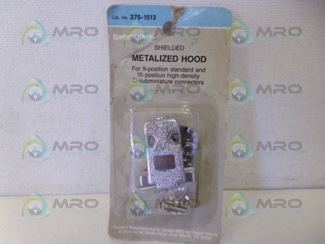 RADIOSHACK 276-1513 METALIZED HOOD *NEW IN ORIGINAL PACKAGING*