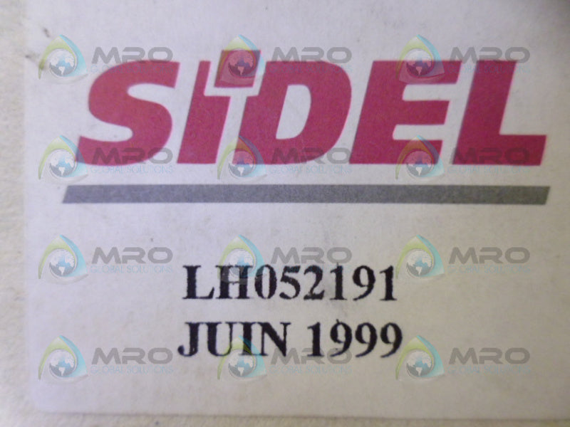 COMPATIBLE WITH SIDEL LH052191 *NEW IN ORIGINAL PACKAGING*