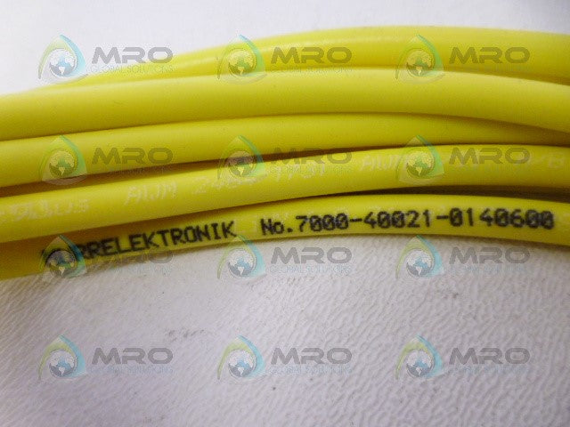 MURR ELEKTRONIK 7000-40021 0140600 MALE/FEMALE STRAIGHT *NEW NO BOX*