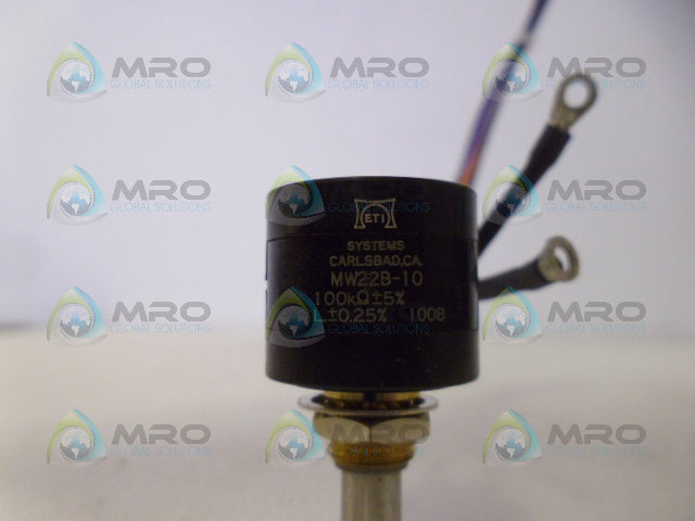 ETI MW22B-10 WIREWOUND POTENTIOMETER *USED*