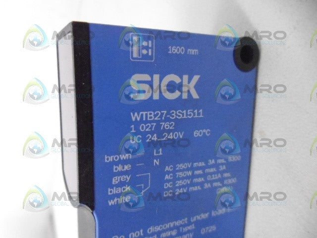 SICK WTB27-3S1511 PHOTOELECTRIC SENSOR *NEW NO BOX*