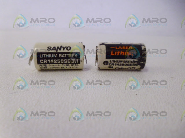 SANYO CR14250SE LITHIUM BATTERY 3V *NEW IN BOX*