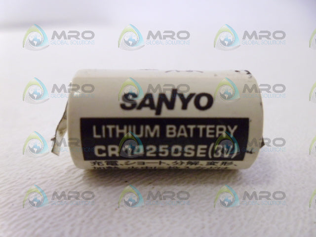 SANYO CR14250SE LITHIUM BATTERY 3V *NEW IN BOX*