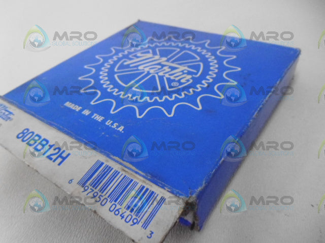 MARTIN 80BB12H BALL BEARING IDLER SPROCKET *NEW IN BOX*