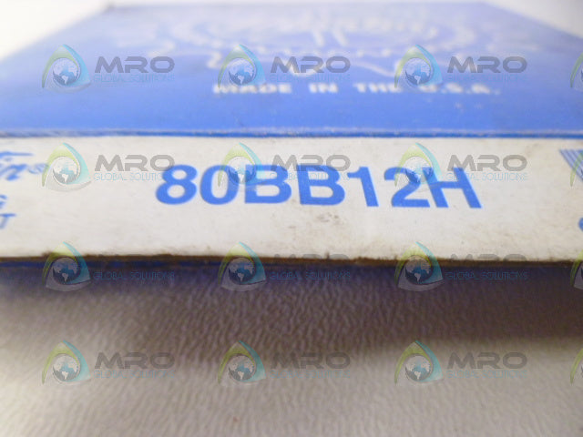 MARTIN 80BB12H BALL BEARING IDLER SPROCKET *NEW IN BOX*