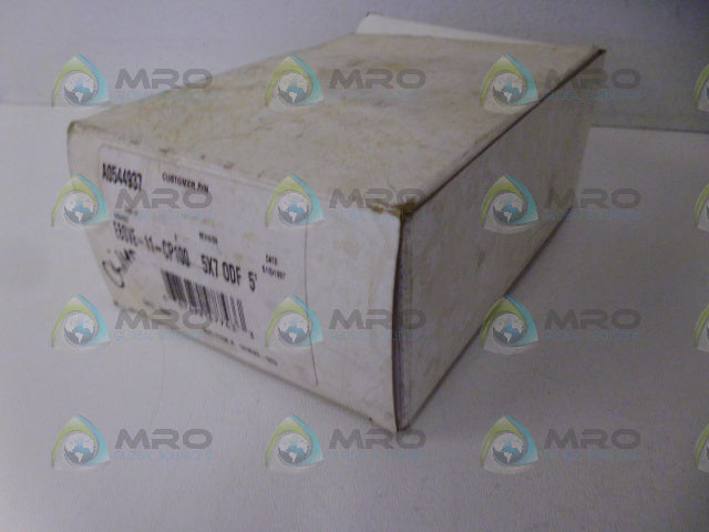 SPORLAN EBSVE-11-CP100 THERMOSTAT EXPANSION VALVE *NEW IN BOX*