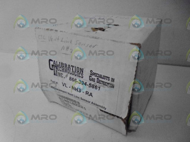 CALIBRATION VL-NH3-RA VENT LINE SENSOR *NEW IN BOX*