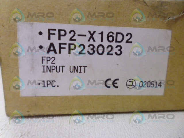 NAIS FP2-X16D2 INPUT UNIT *NEW IN BOX*
