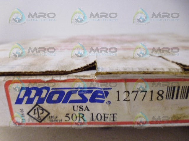 MORSE 127718 ROLLER CHAIN 10FT *NEW IN BOX*
