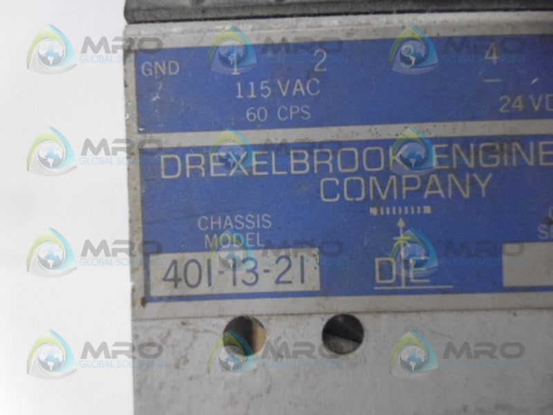 DREXELBROOK 401-13-21 LEVEL CONTROL *USED*