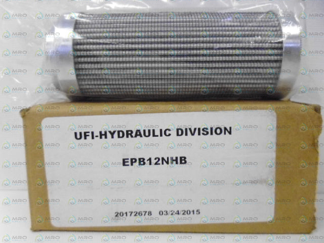 UFI-HYDRAULIC DIVISION EPB12NHB FILTER *NEW IN BOX*