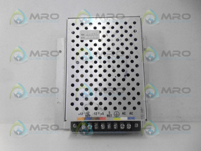 TOWER ELECTRONICS 100-0470 POWER SUPPLY 100-240V *USED*