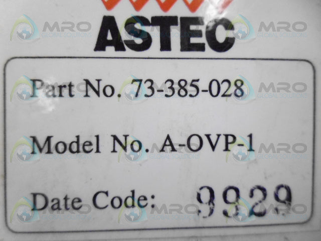 ASTEC A-OVP-1 LINEAR POWER SUPPLY *NEW IN BOX*