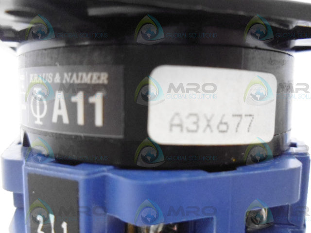 KRAUS & NAIMER A11 A3X677 ROTARY SWITCH *NEW IN BOX*