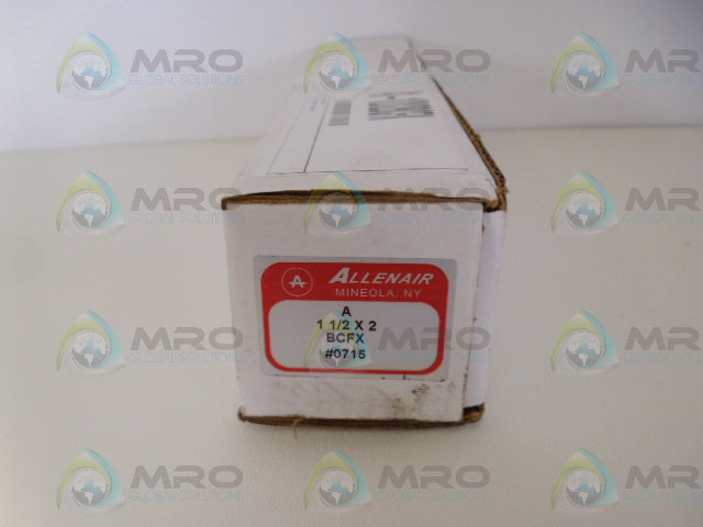 ALLENAIR A 1-1/2 x 2 BCFX PNEUMATIC CYLINDER *NEW IN BOX*