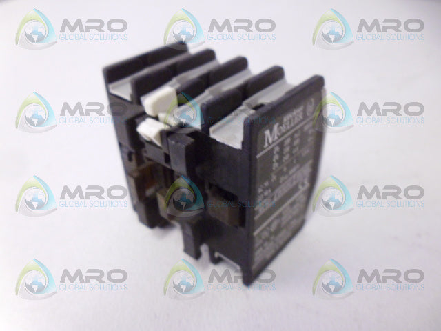 MOELLER 22DIL CONTACT BLOCK *USED*