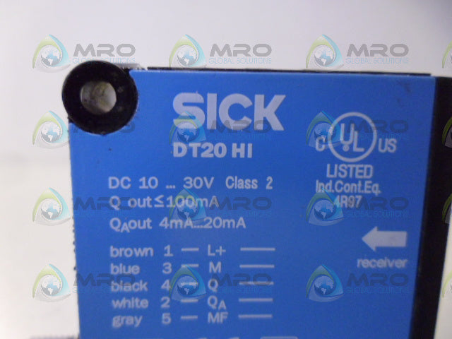 SICK DT20-P214B DISPLACEMENT MEASUREMENT SENSOR *NEW NO BOX*