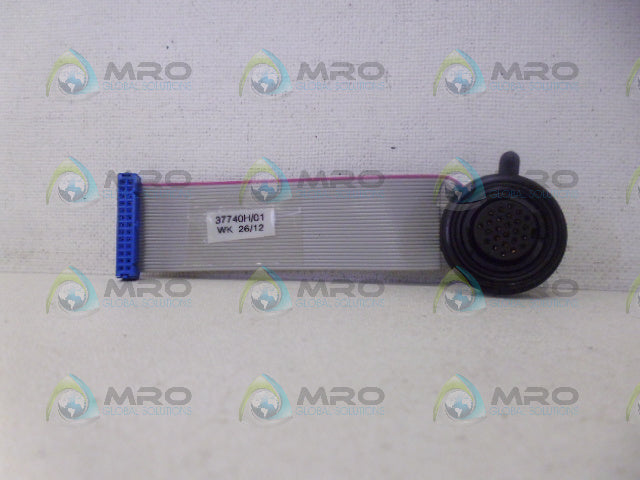 INDUSTRIAL MRO PART# 37740H/01 CONNECTOR W/RIBBON *NEW NO BOX*
