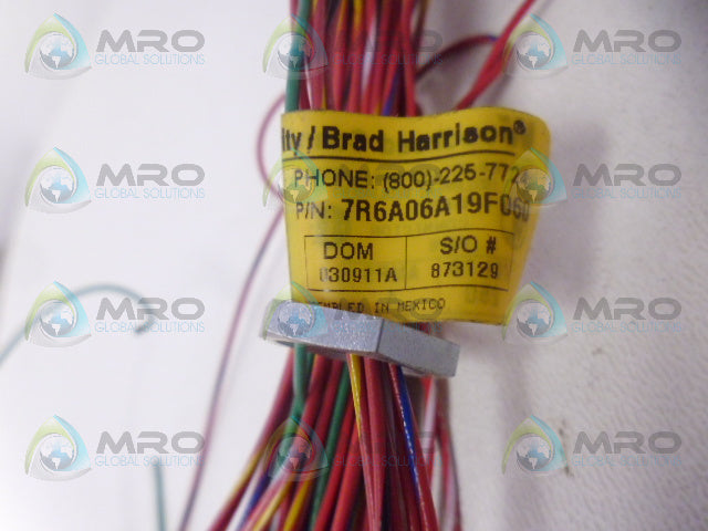 BRAD HARRISON 7R6A06A19F060 MICROCHANGE RECEPTACLE *NEW NO BOX*