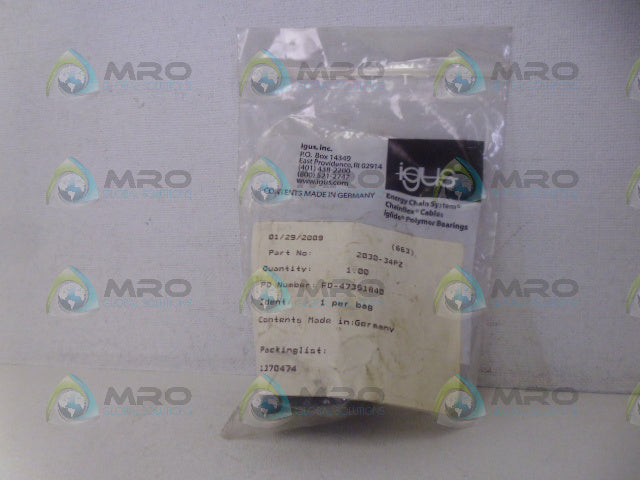 IGUS 2030-34PZ *NEW IN BAG*