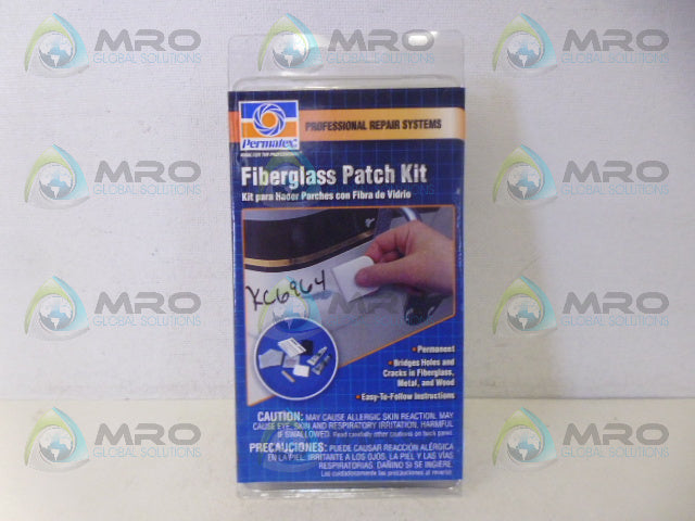 PERMATEX 80265 FIBERGLASS PATCH KIT *NEW IN ORIGINAL PACKAGE*