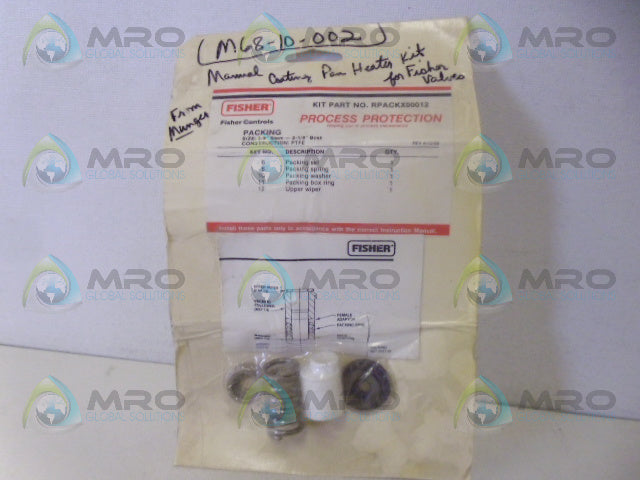 FISHER RPACKX00012 REBUILT KIT *NEW IN ORIGINAL PACKAGE*