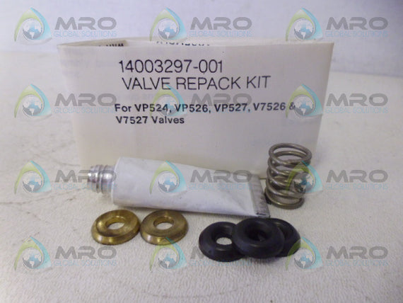 HONEYWELL 14003297-001 VALVE REPACK KIT *NEW IN ORIGINAL PACKAGE*