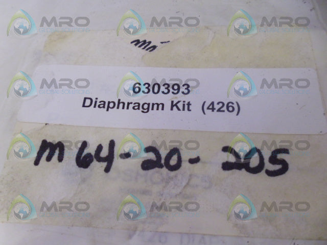 INGERSOLL RAND 630393 DIAPHRAGM KIT *NEW IN FACTORY BAG*